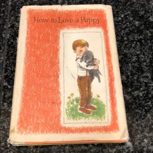1968 book 2 stories how to love a puppy & a boy